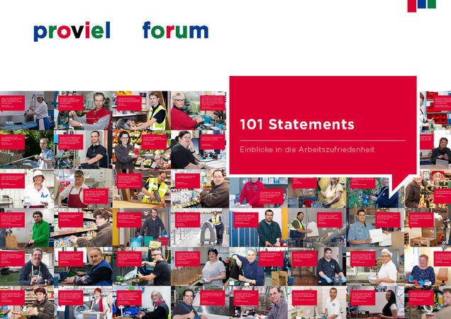 101 Statements - Einblicke in die Arbeitszufriedenheit