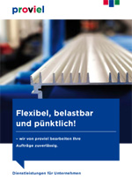 Broschüre Dienstleistungen für Unternehmen